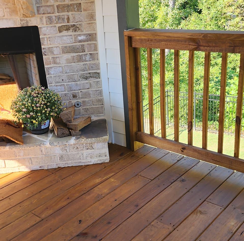 Professional Deck Staining, Deck Repair and Deck Cleaning in Georgia