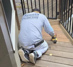 Deck repair—American Painting and Deck care