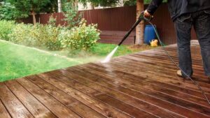 Presure Washing Deck